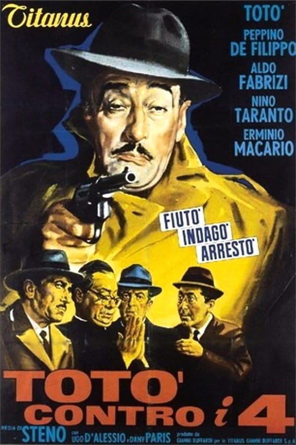 Poster Totò vs the Four