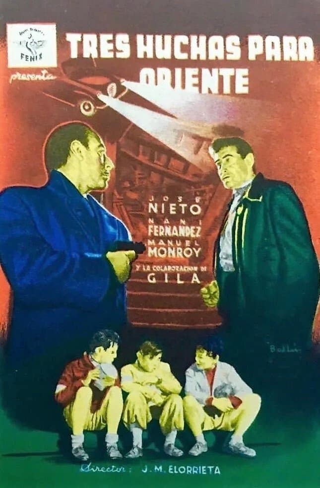 Poster Tres huchas para Oriente