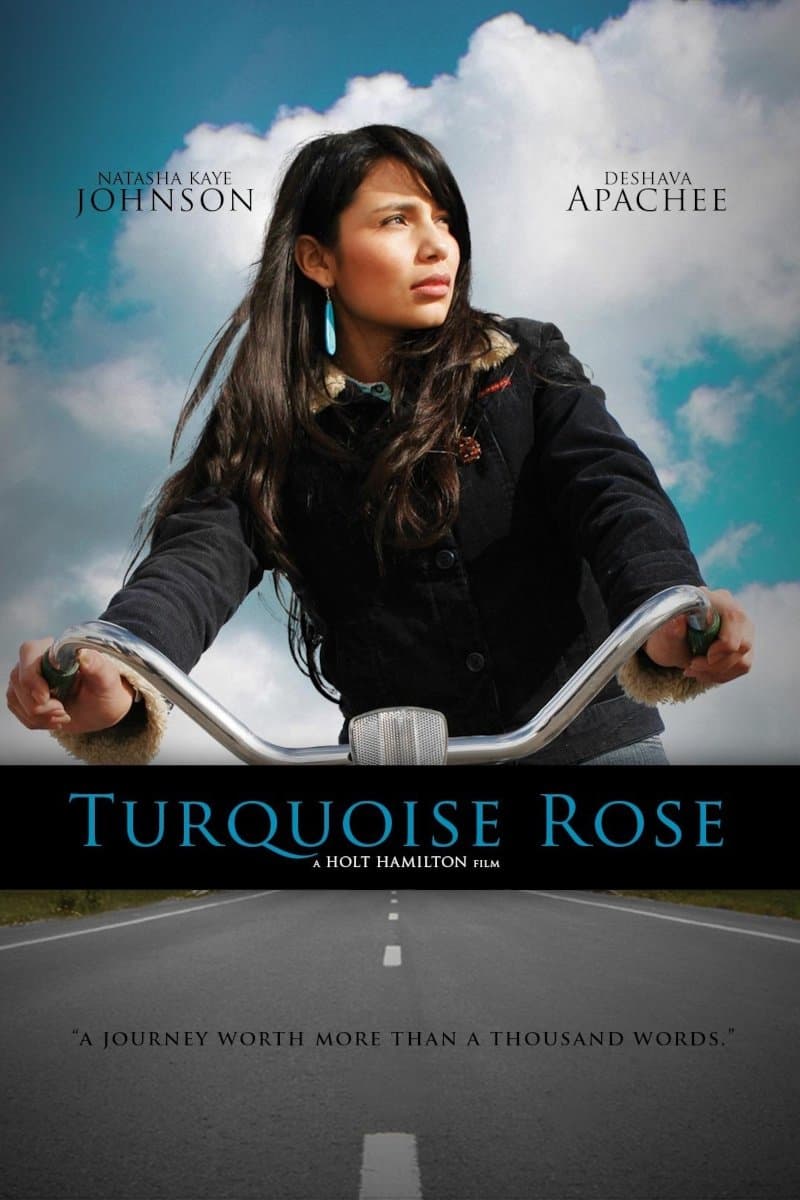 Poster Turquoise Rose