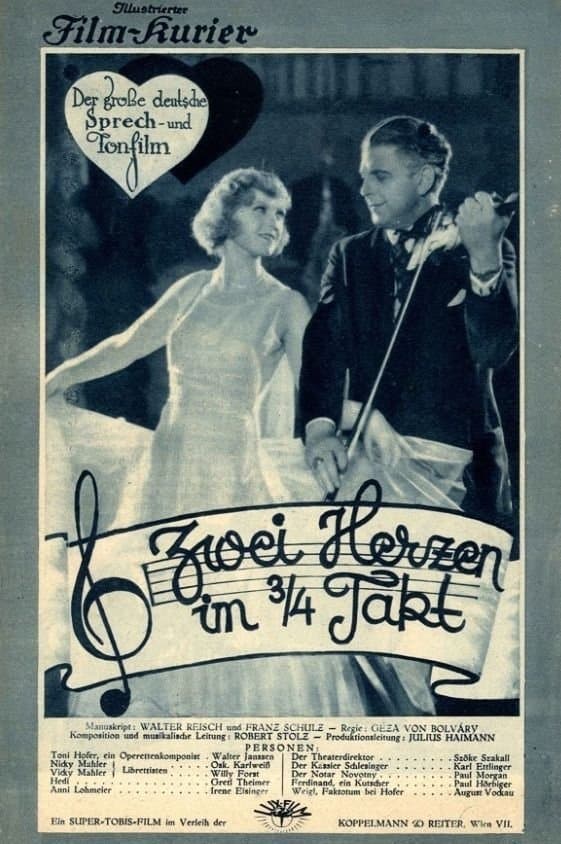 Poster Two Hearts in Waltz Time
