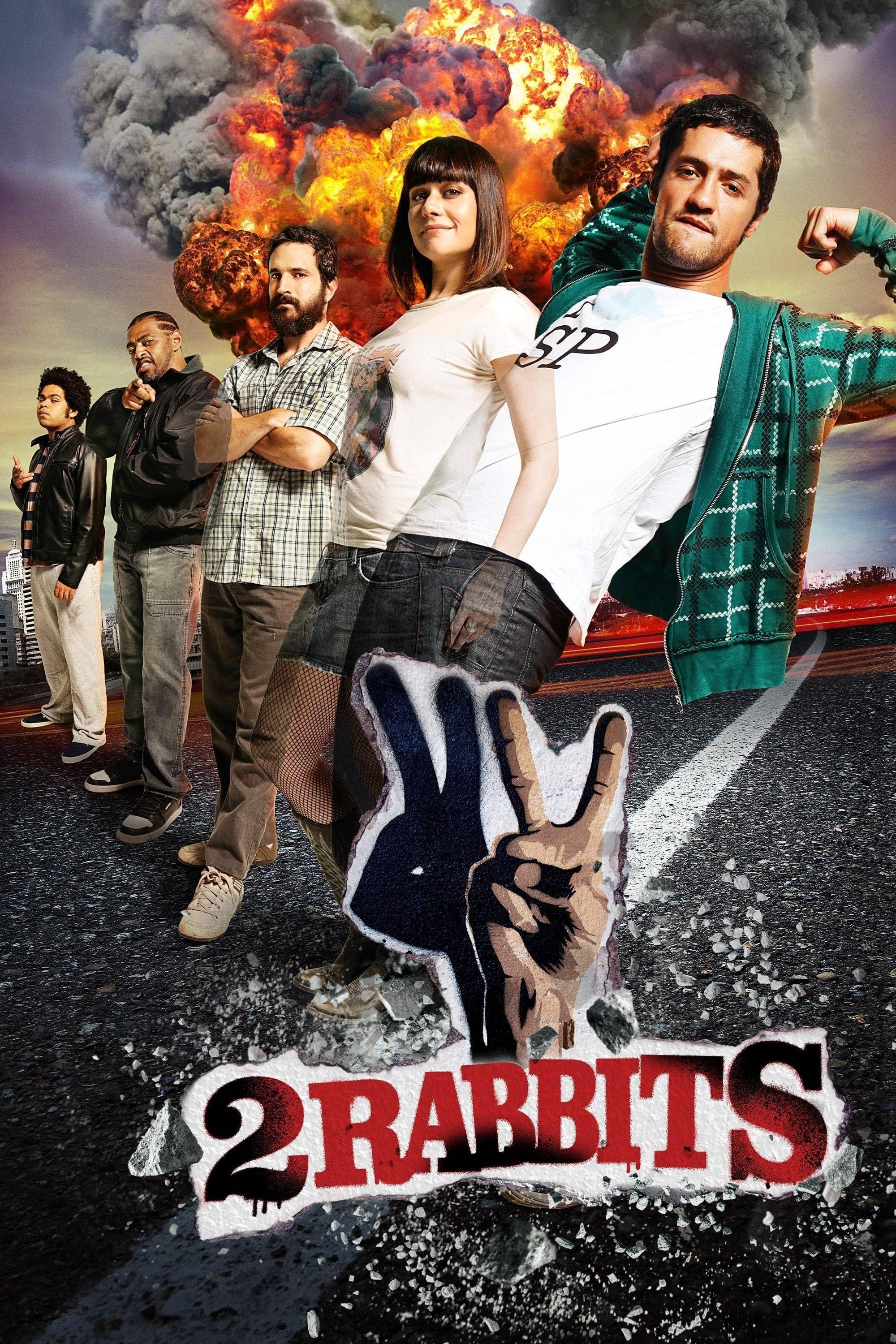 Poster Two Rabbits