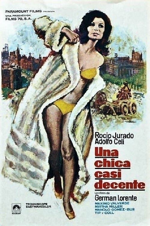 Poster Una chica casi decente