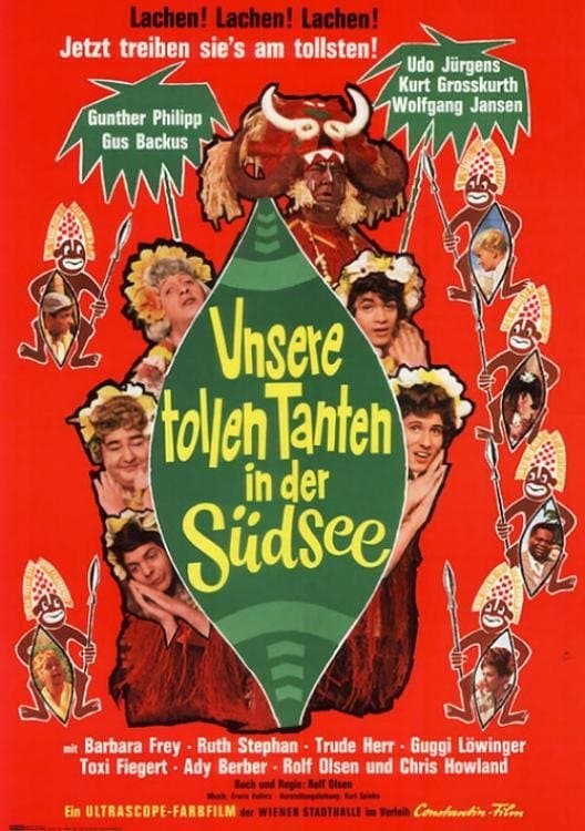 Poster Unsere tollen Tanten in der Südsee