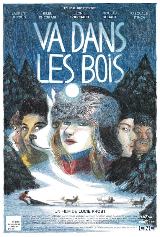 Poster Va dans les bois