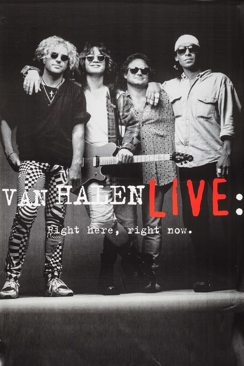 Poster Van Halen - Live: Right Here, Right Now