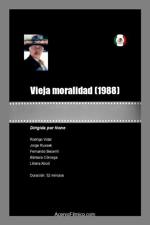 Poster Vieja moralidad