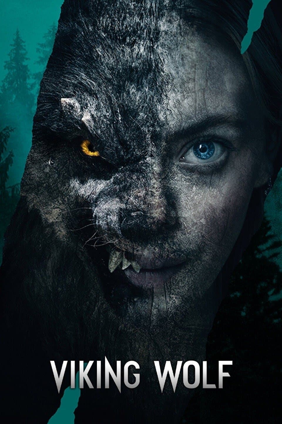 Poster Viking Wolf