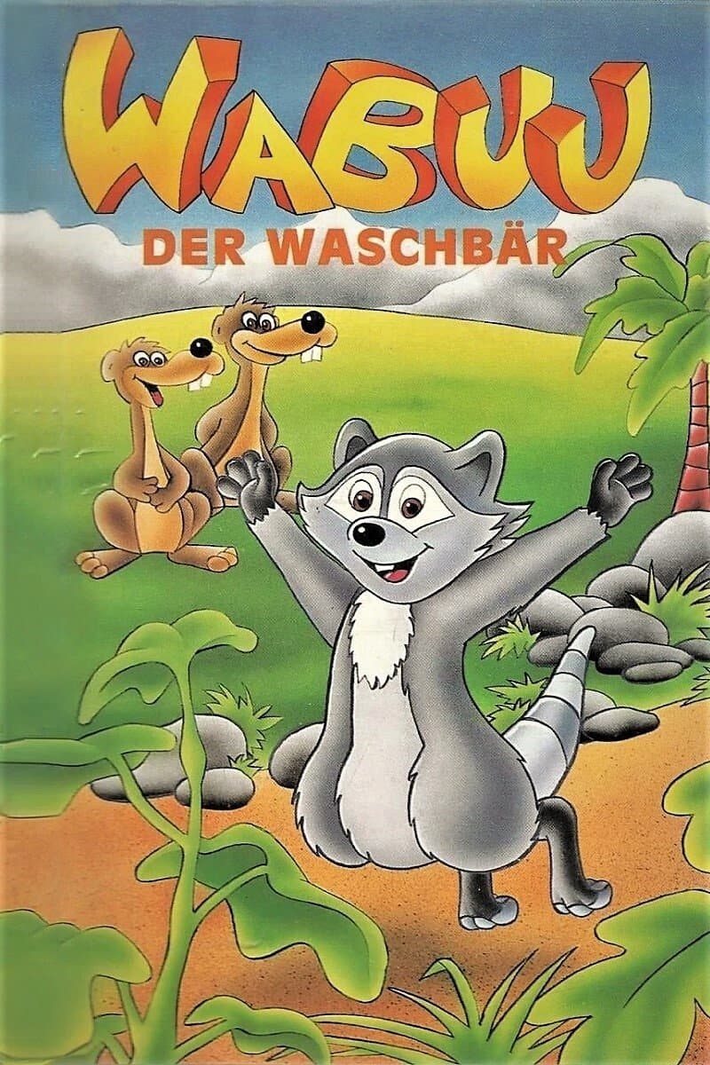 Poster Wabuu the Cheeky Racoon