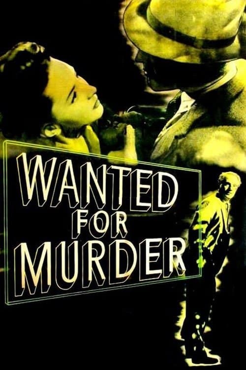 Poster Wanted for Murder