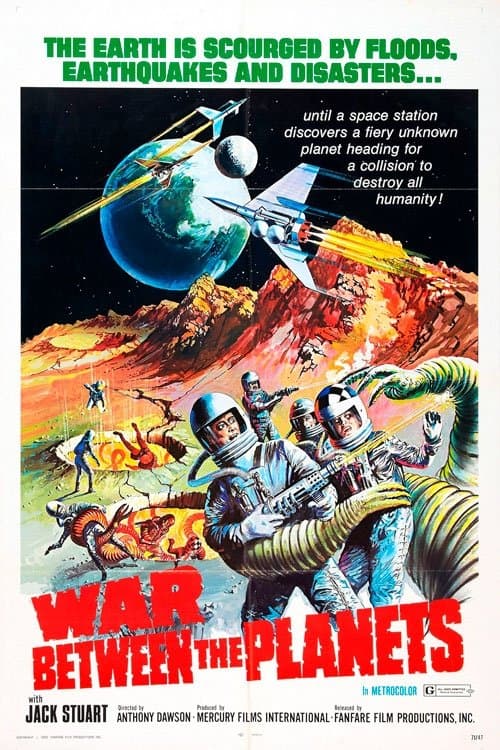 Poster War Between the Planets