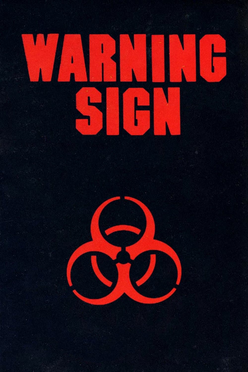 Poster Warning Sign