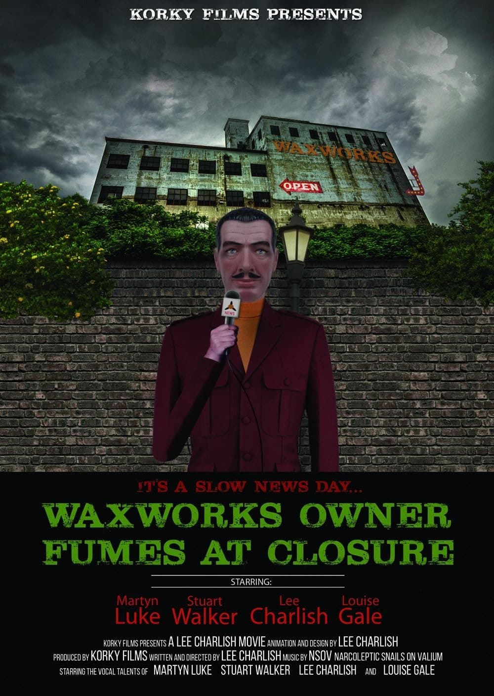 Poster Waxworks Owner Fumes at Closure