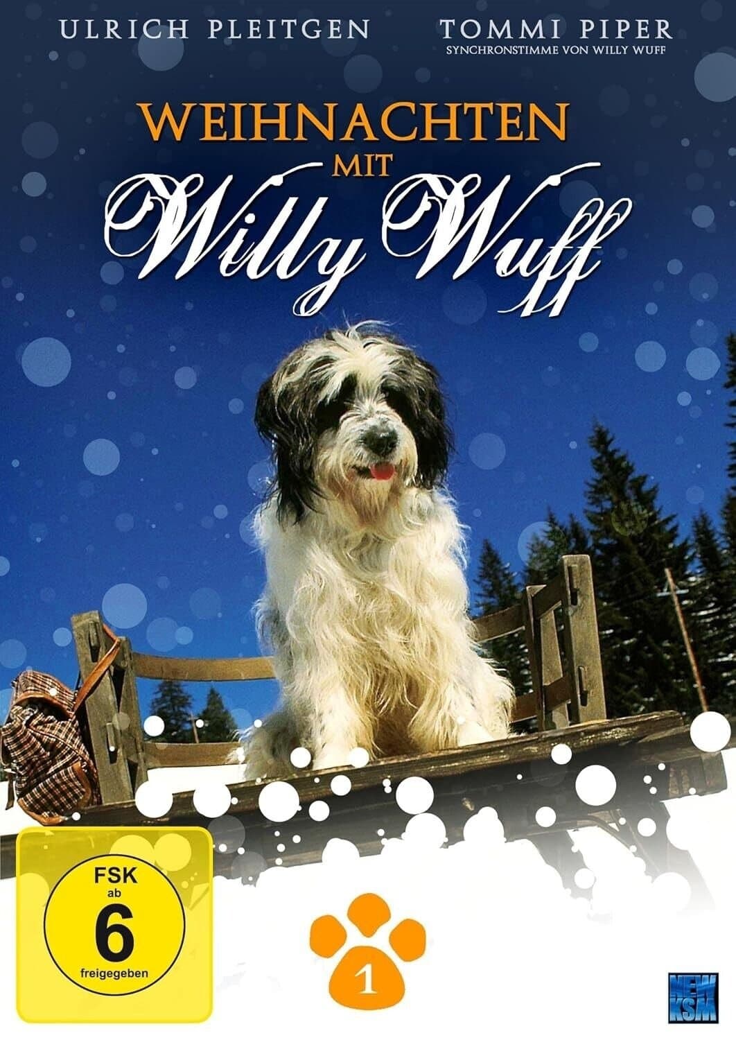 Poster Weihnachten mit Willy Wuff