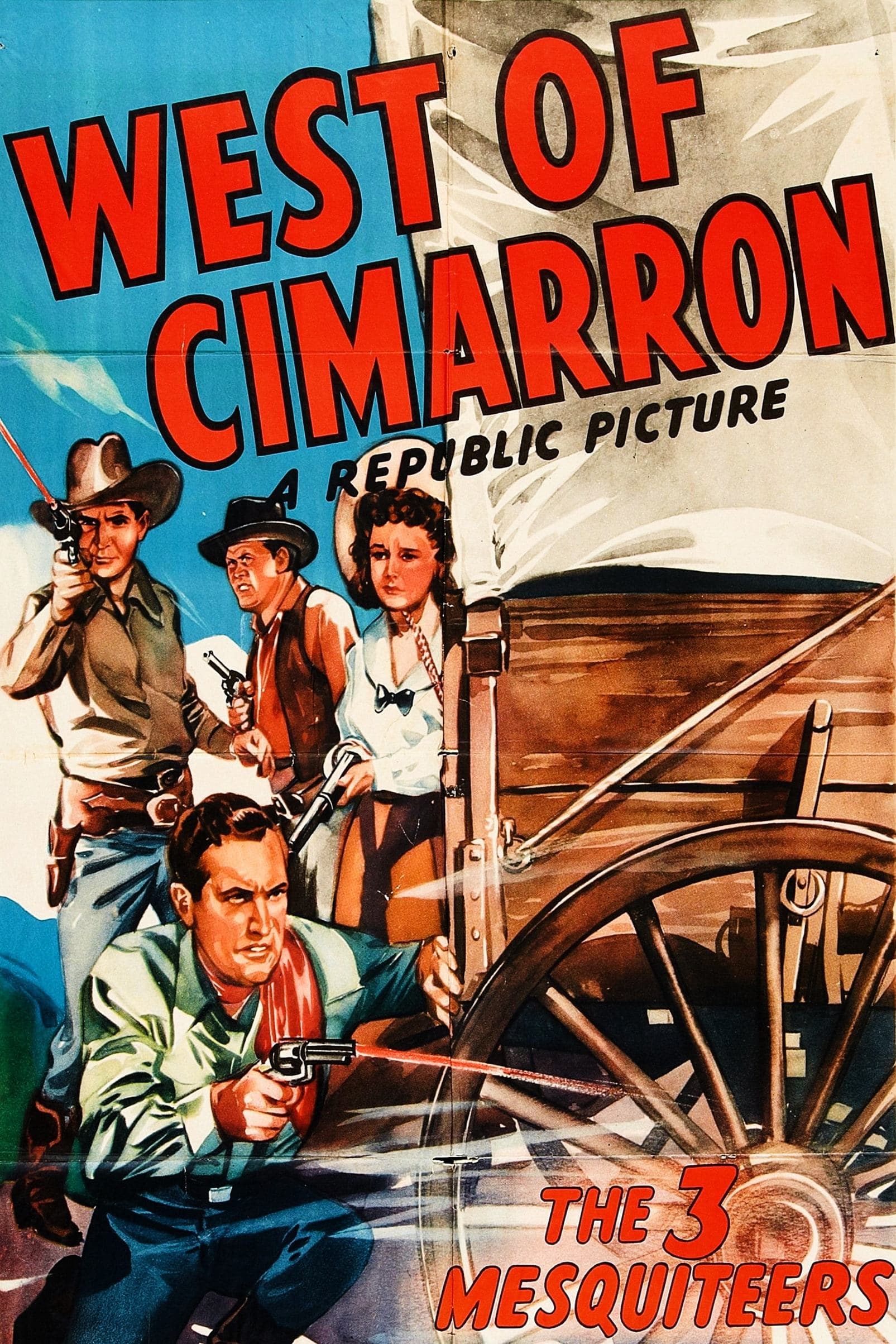 Poster West of Cimarron