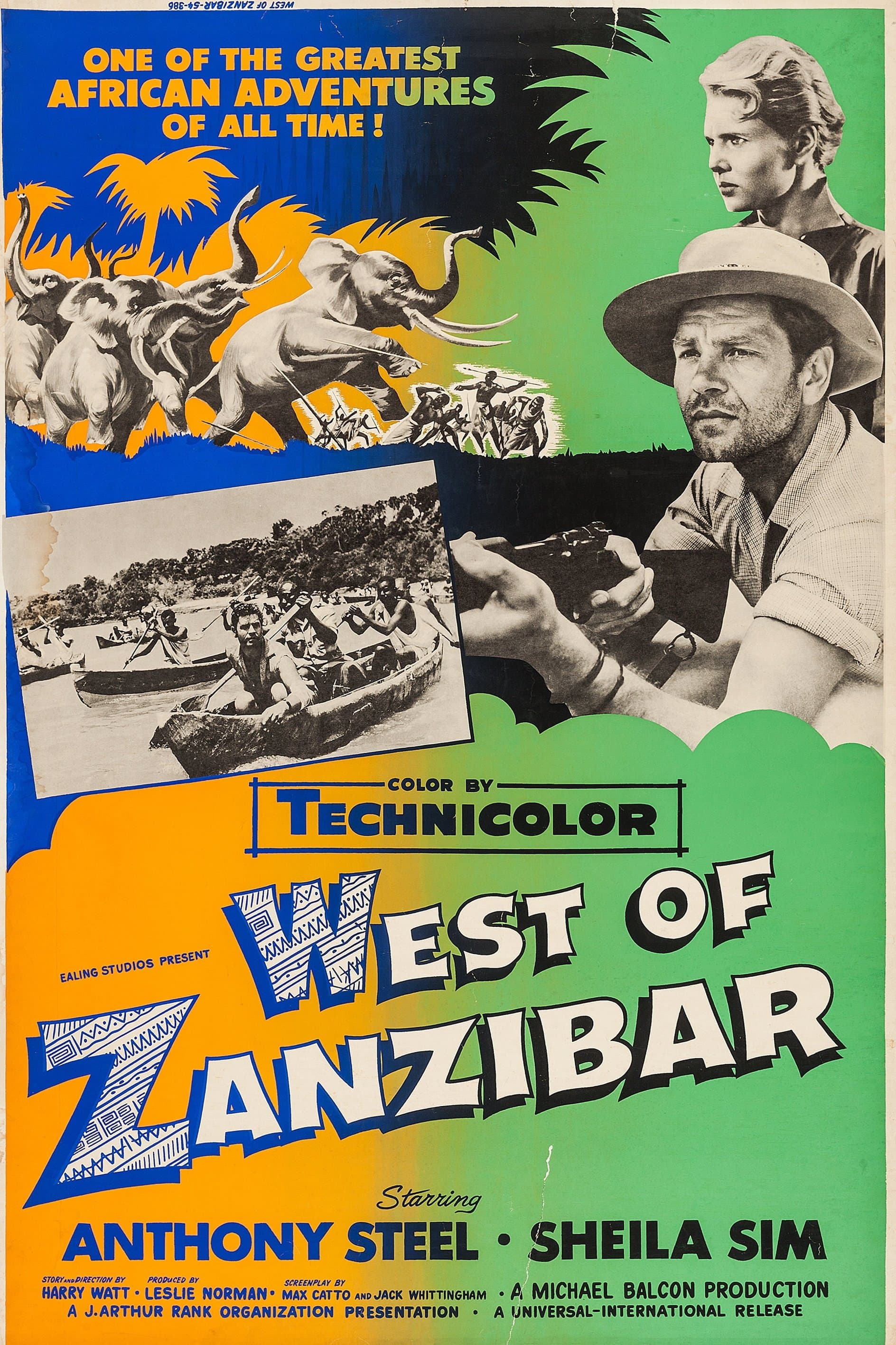 Poster West of Zanzibar