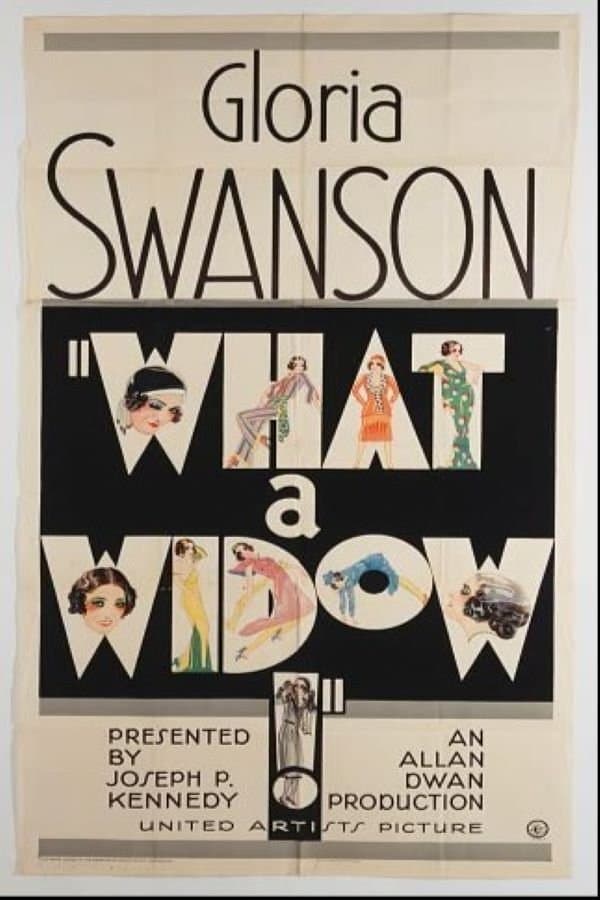 Poster What a Widow!