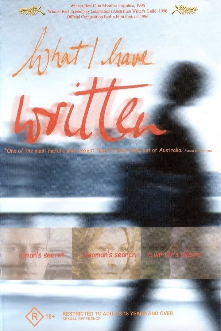 Poster What I Have Written