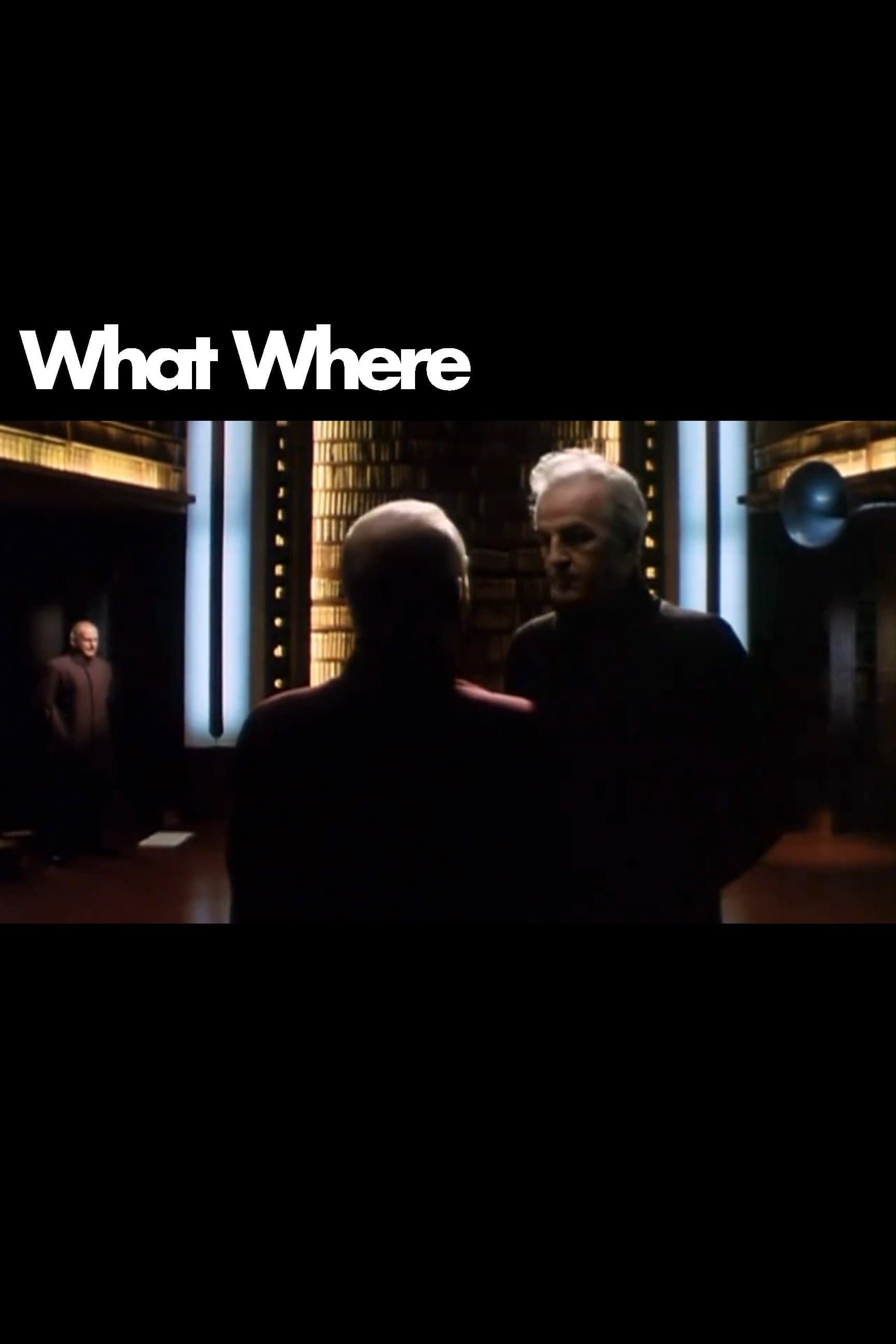 Poster What Where