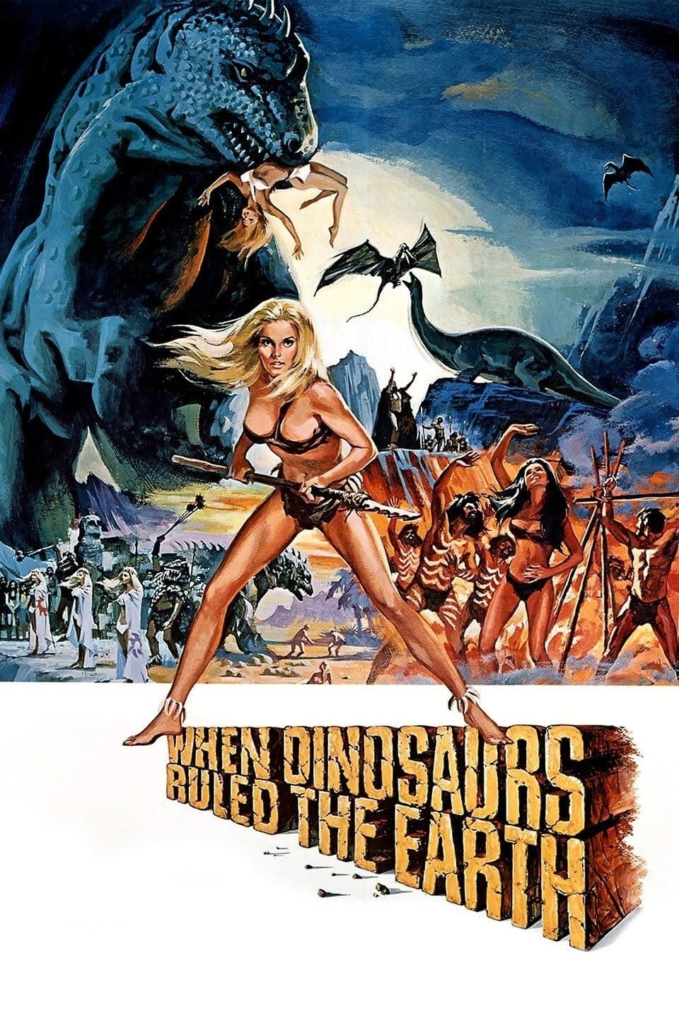 Poster When Dinosaurs Ruled the Earth