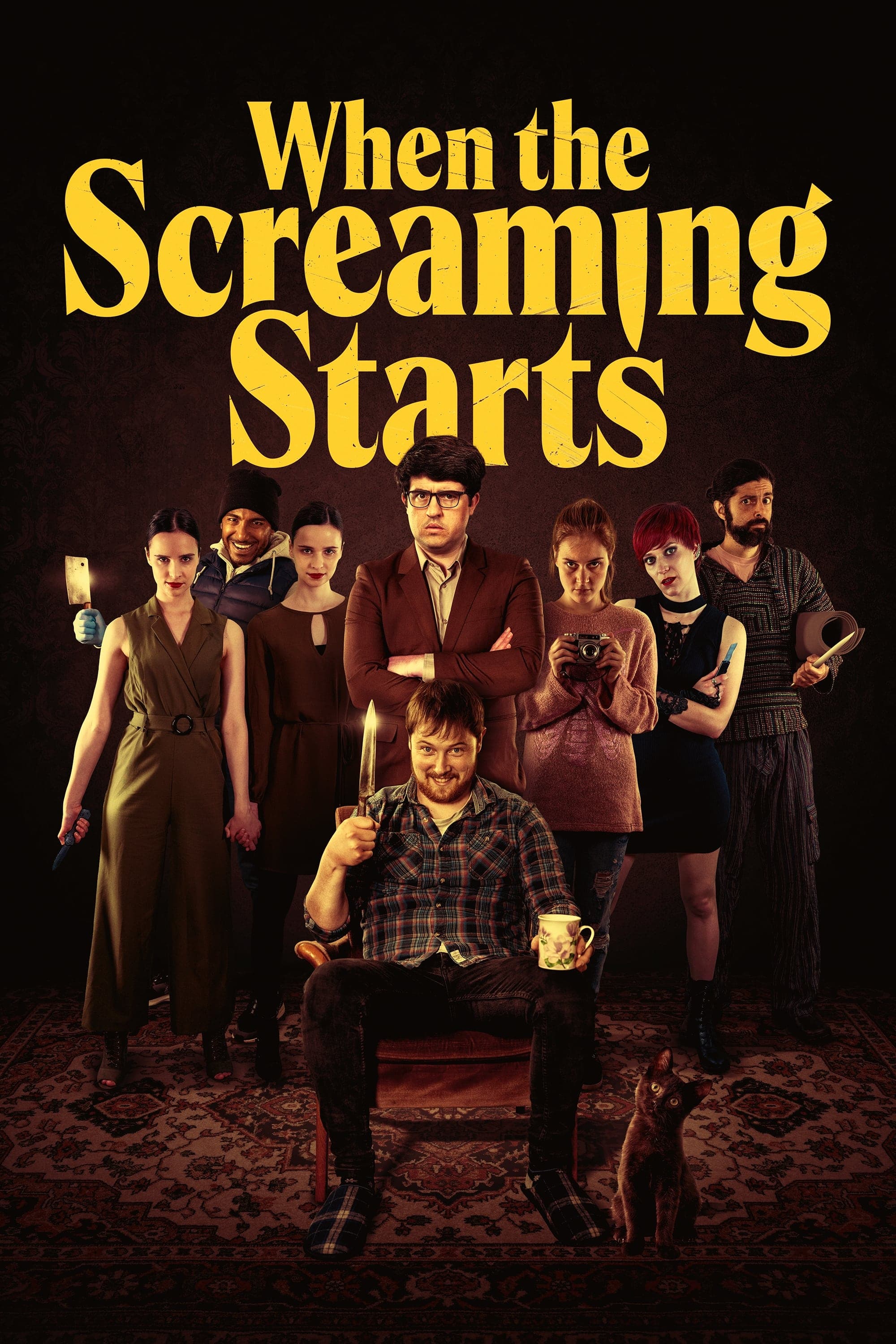Poster When the Screaming Starts