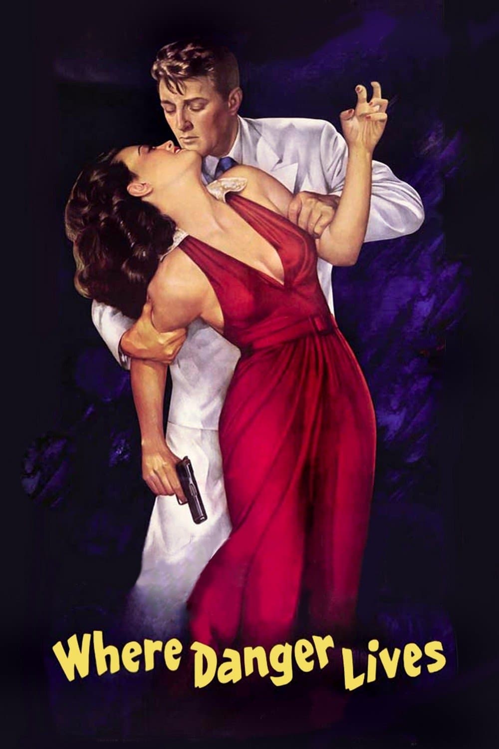 Poster Where Danger Lives