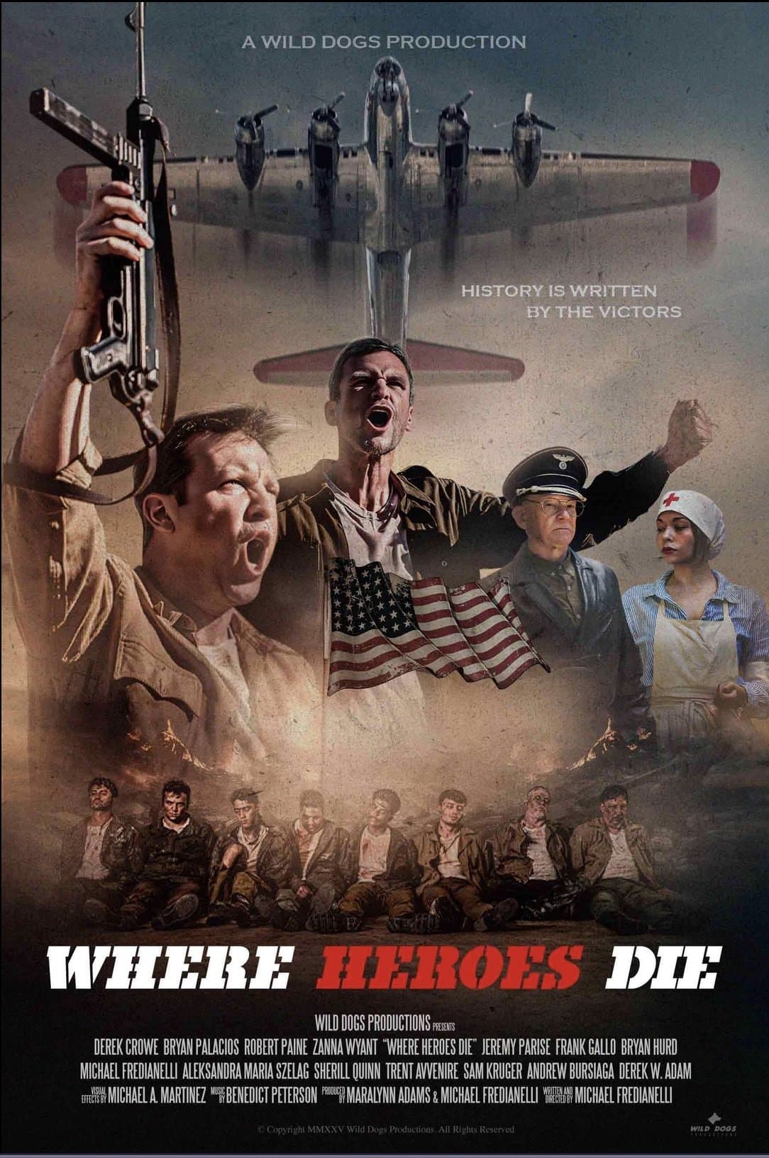Poster Where Heroes Die