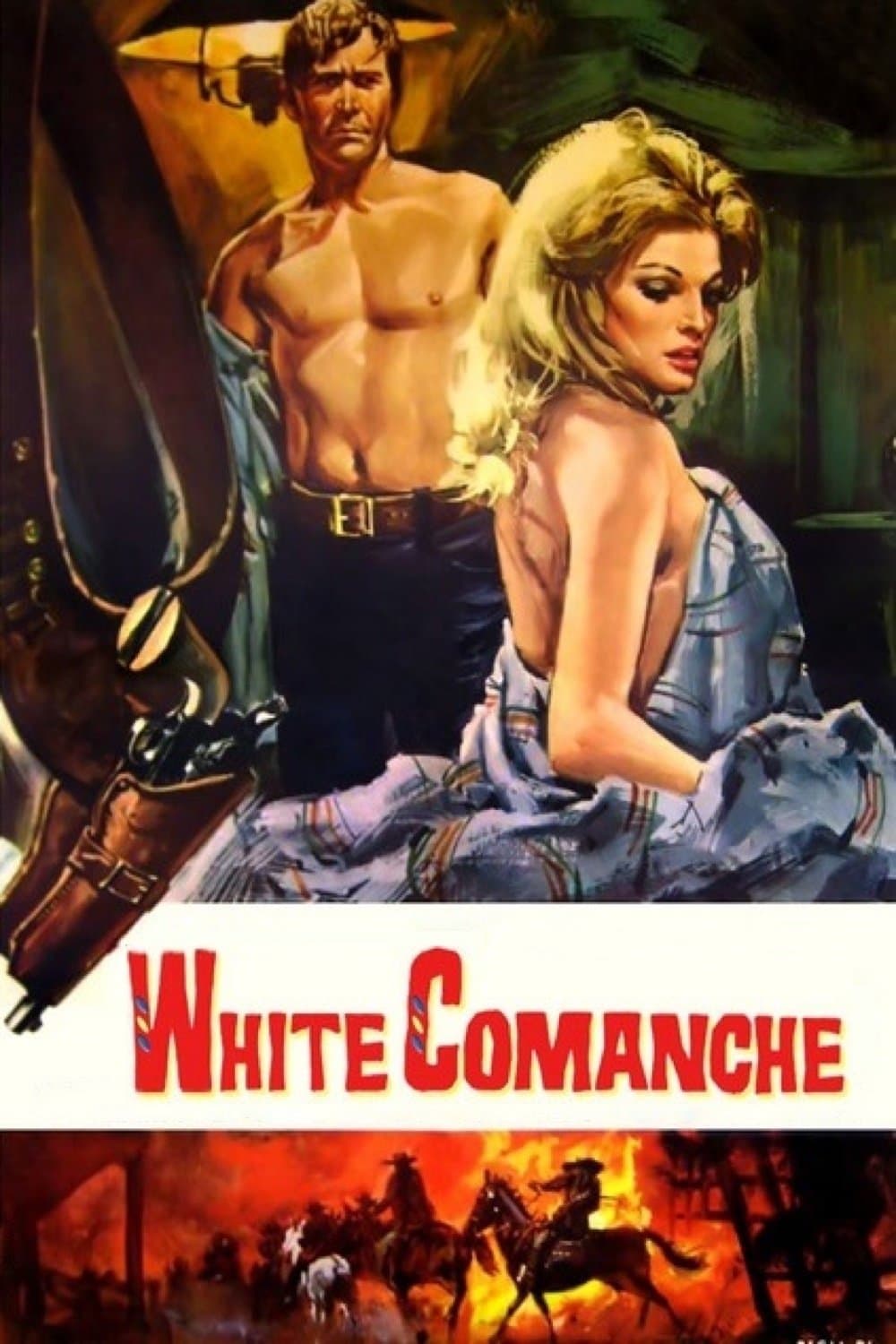 Poster White Comanche