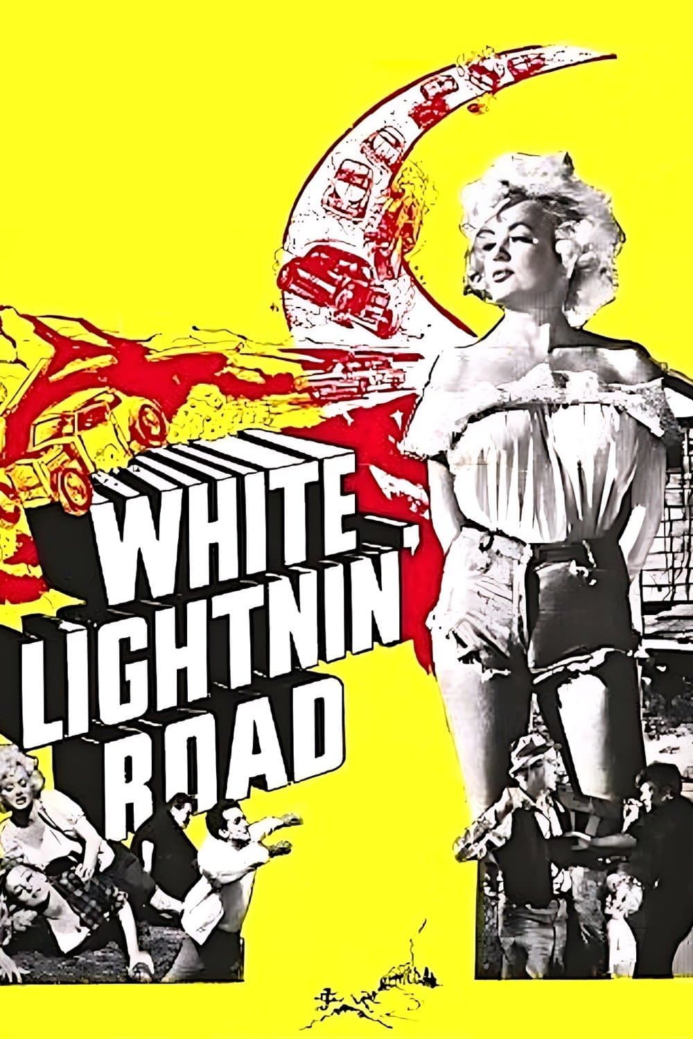 Poster White Lightnin' Road