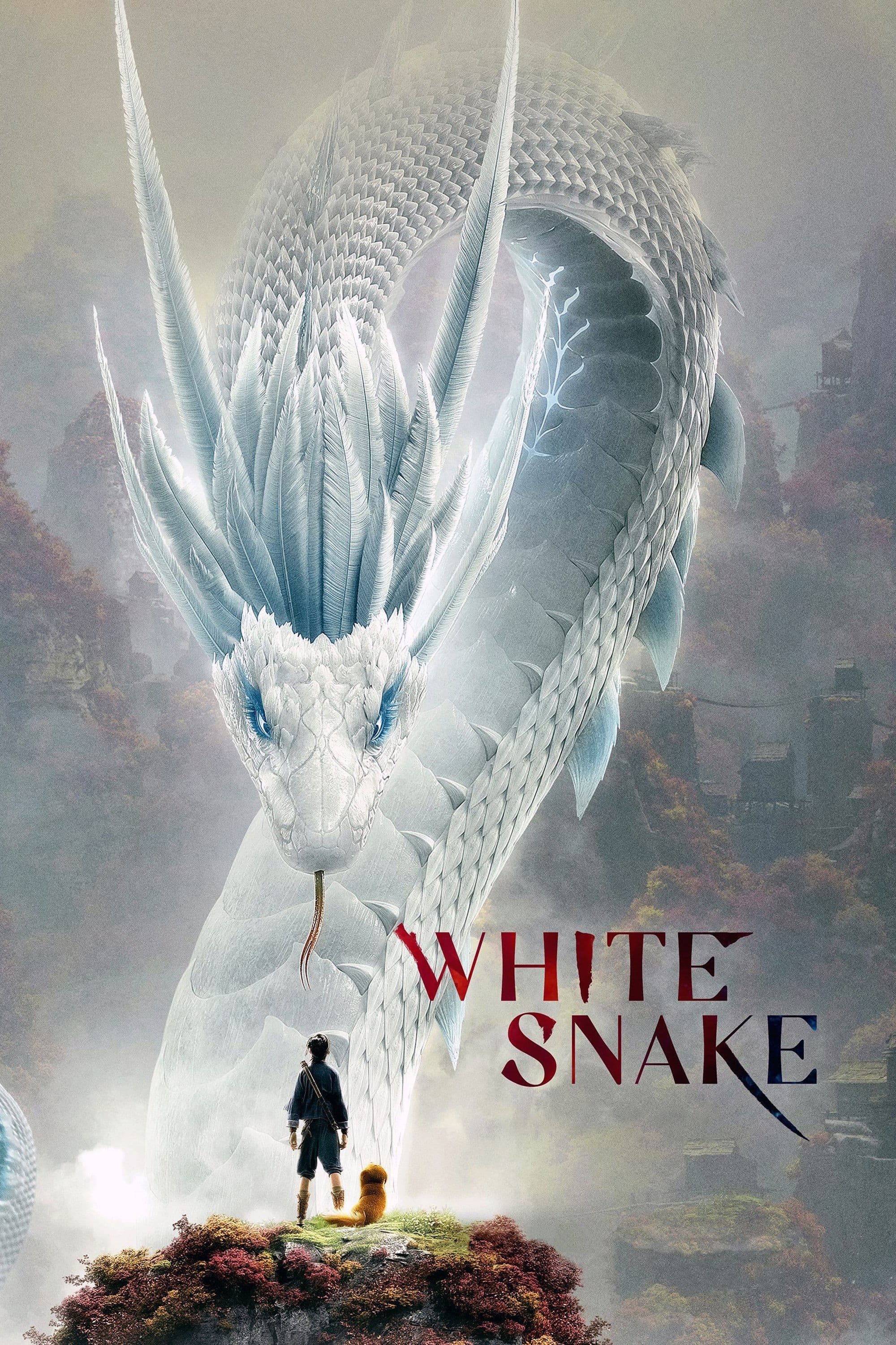 Poster White Snake