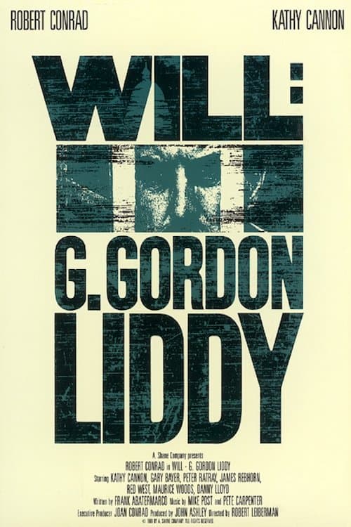 Poster Will: G. Gordon Liddy