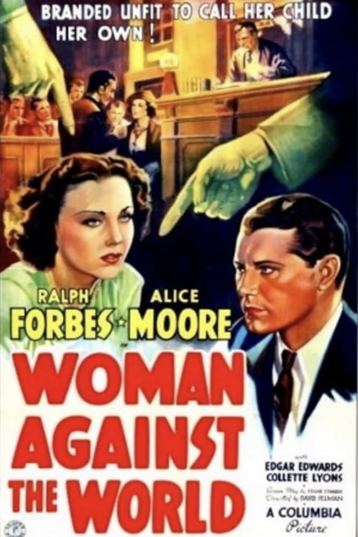 Poster Woman Against the World