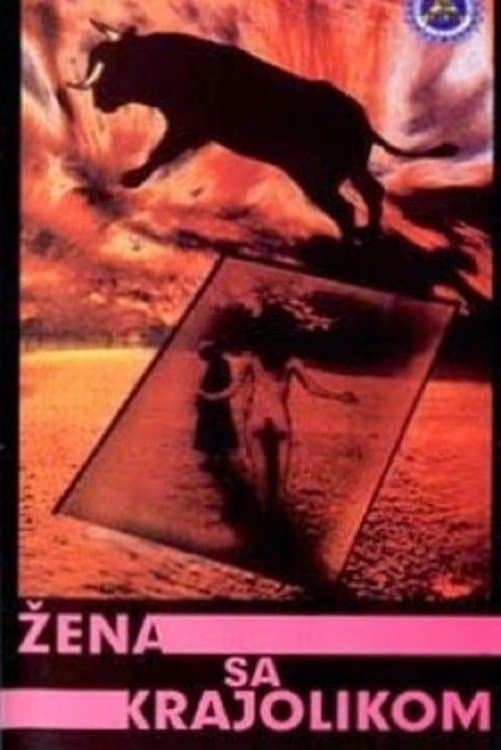 Poster Woman with a Landscape