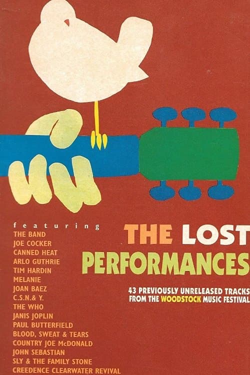 Poster Woodstock: The Lost Performances