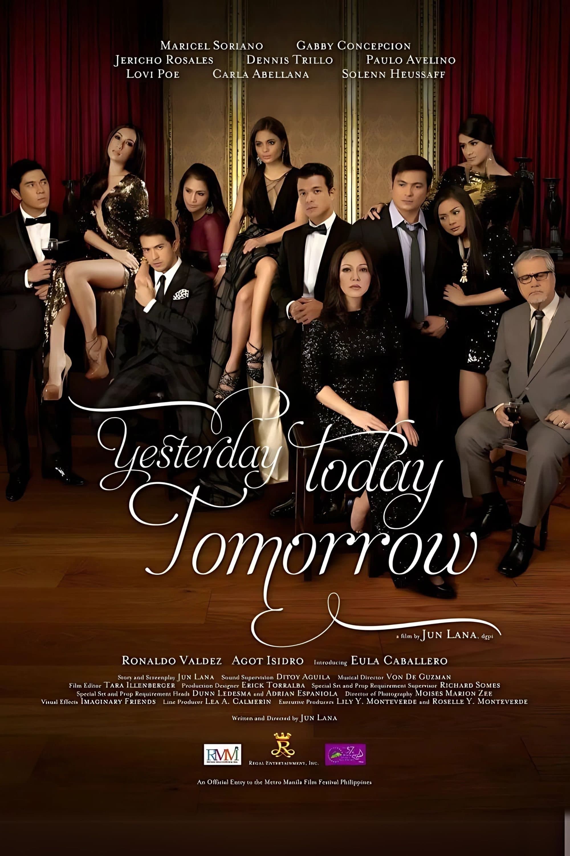 Poster Yesterday Today Tomorrow
