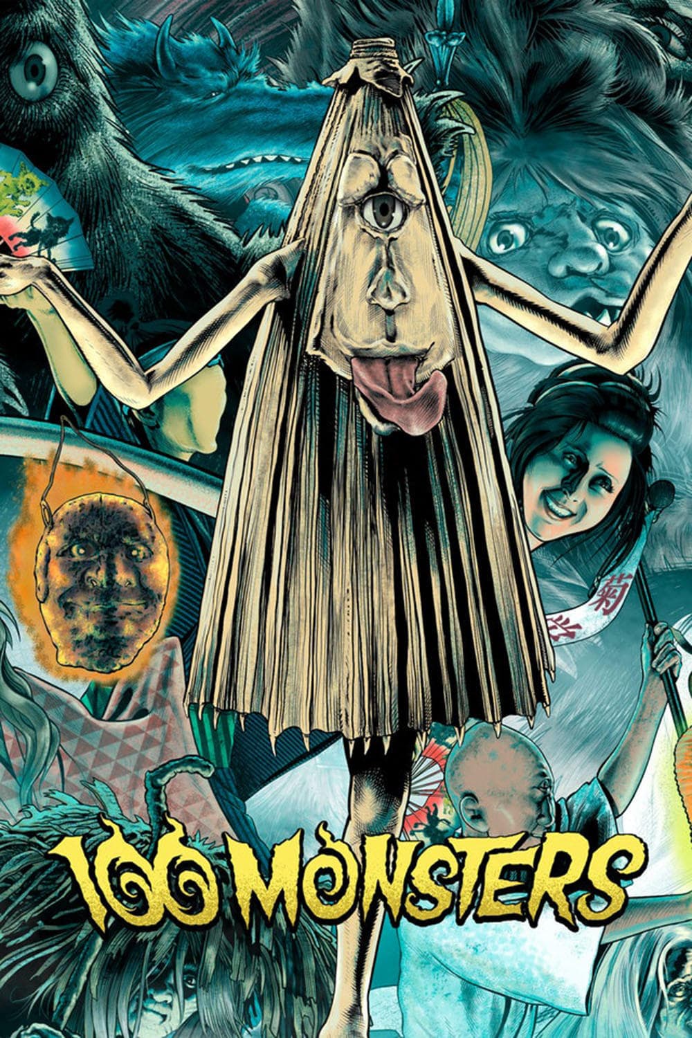 Poster Yokai Monsters: 100 Monsters