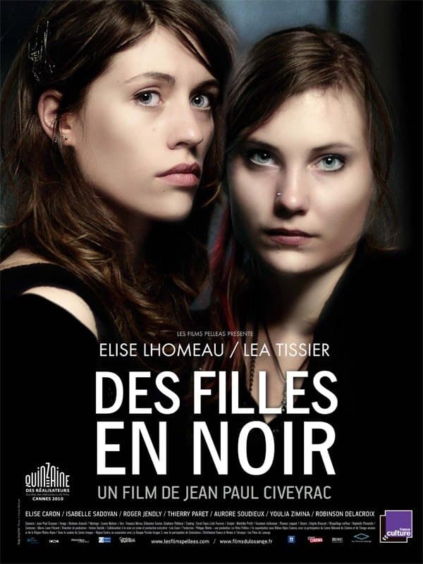 Poster Young Girls in Black