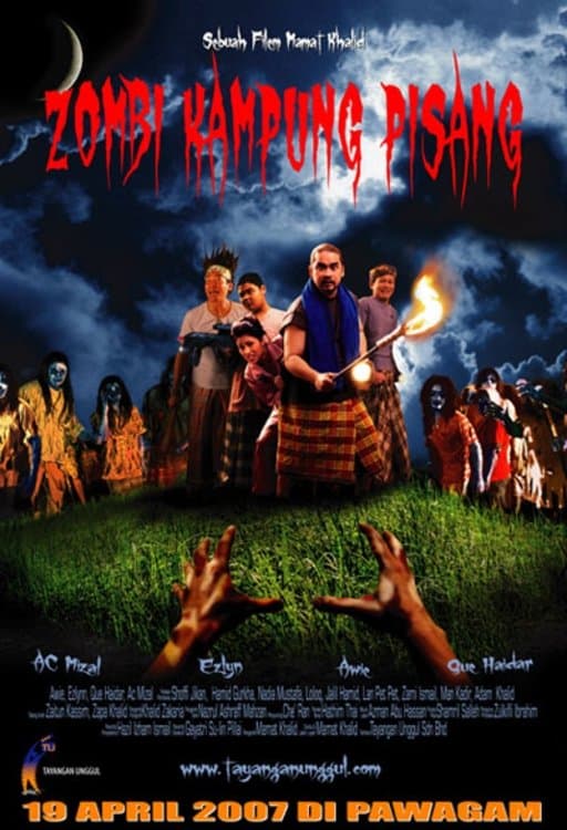 Poster Zombi Kampung Pisang