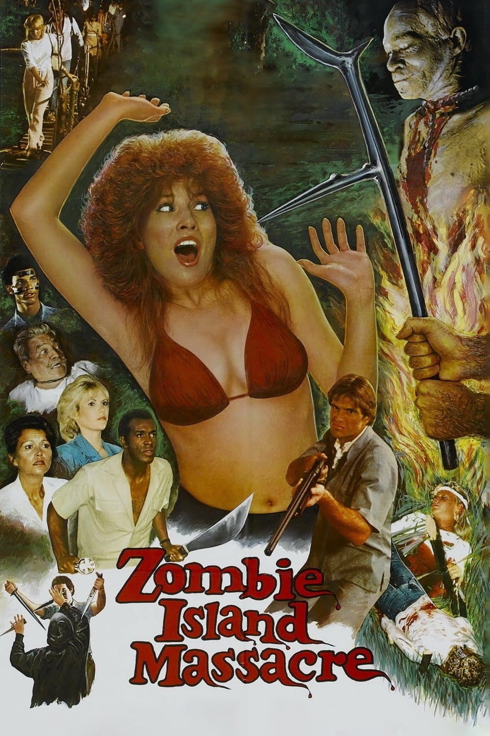 Poster Zombie Island Massacre