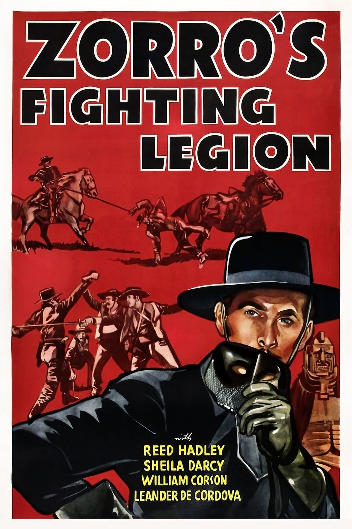 Poster Zorro's Fighting Legion