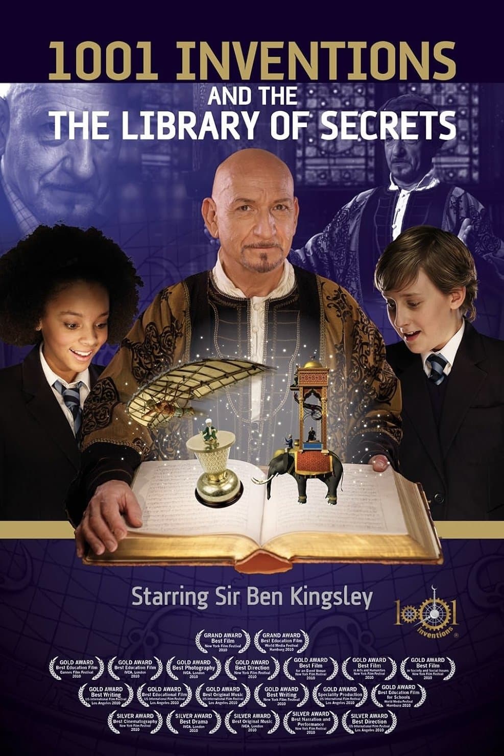 Poster 1001 Inventions and the Library of Secrets