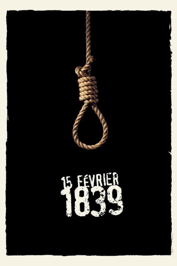 Poster 15 Février 1839