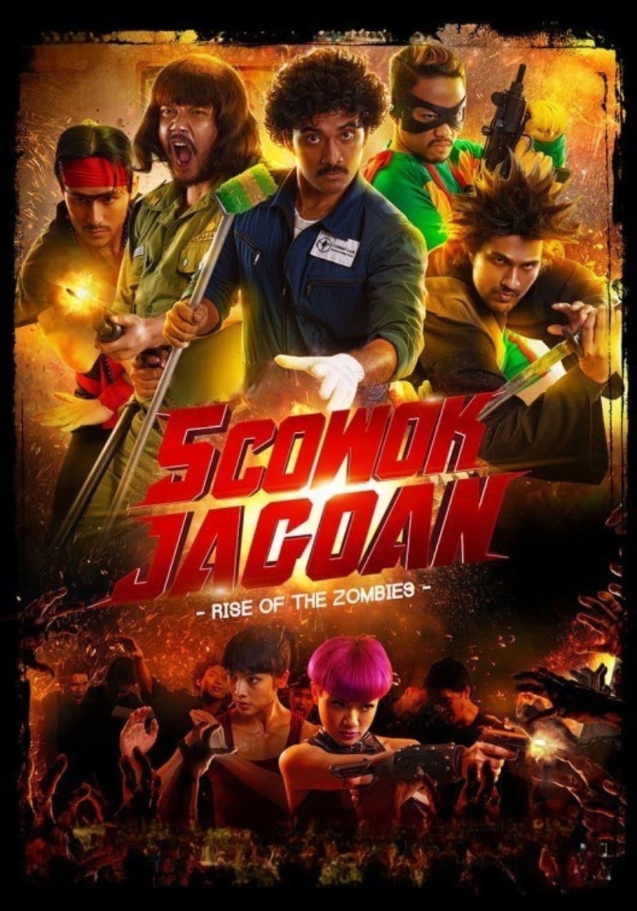 Poster 5 Cowok Jagoan: Rise of the Zombies