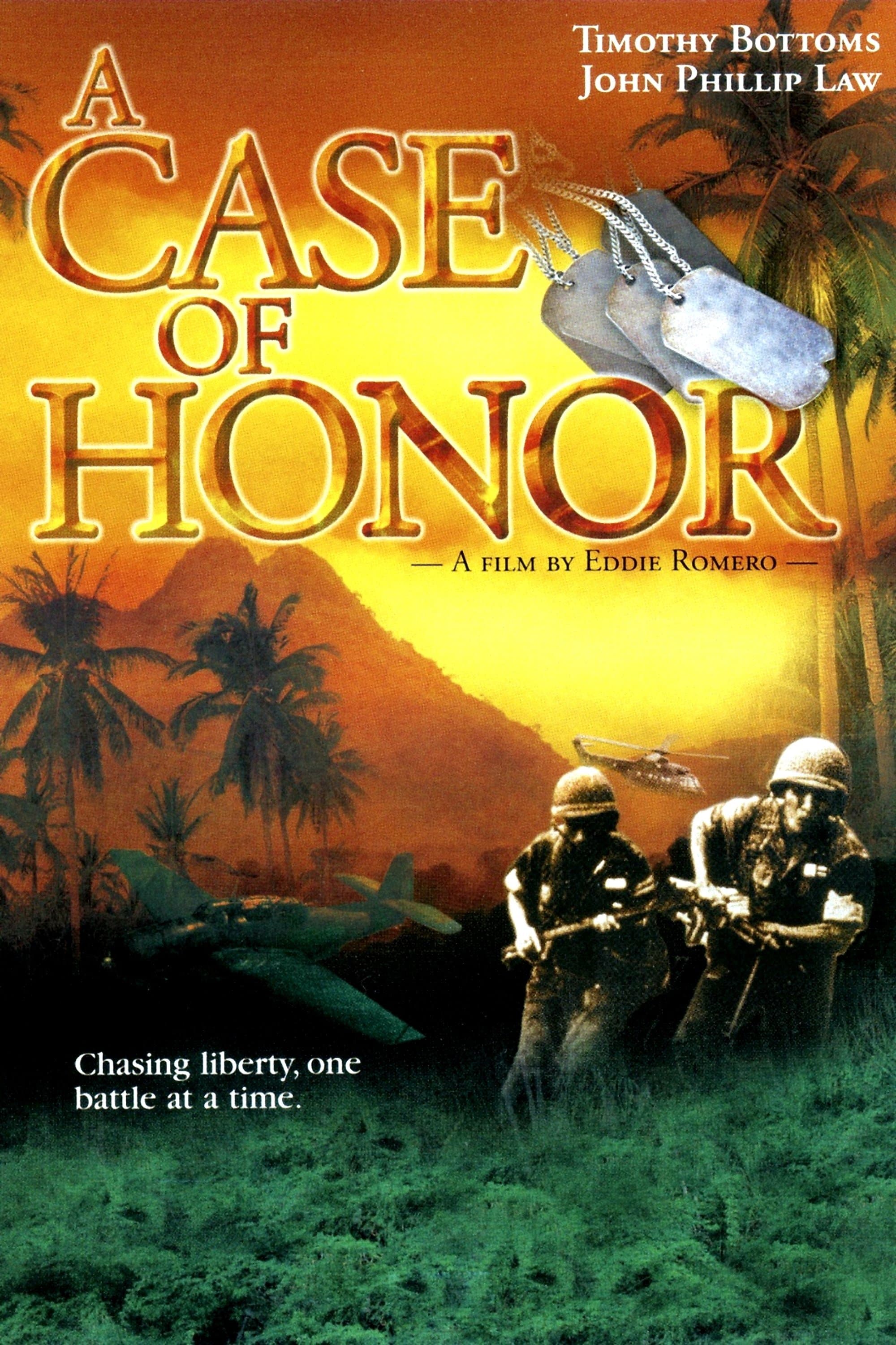 Poster A Case of Honor