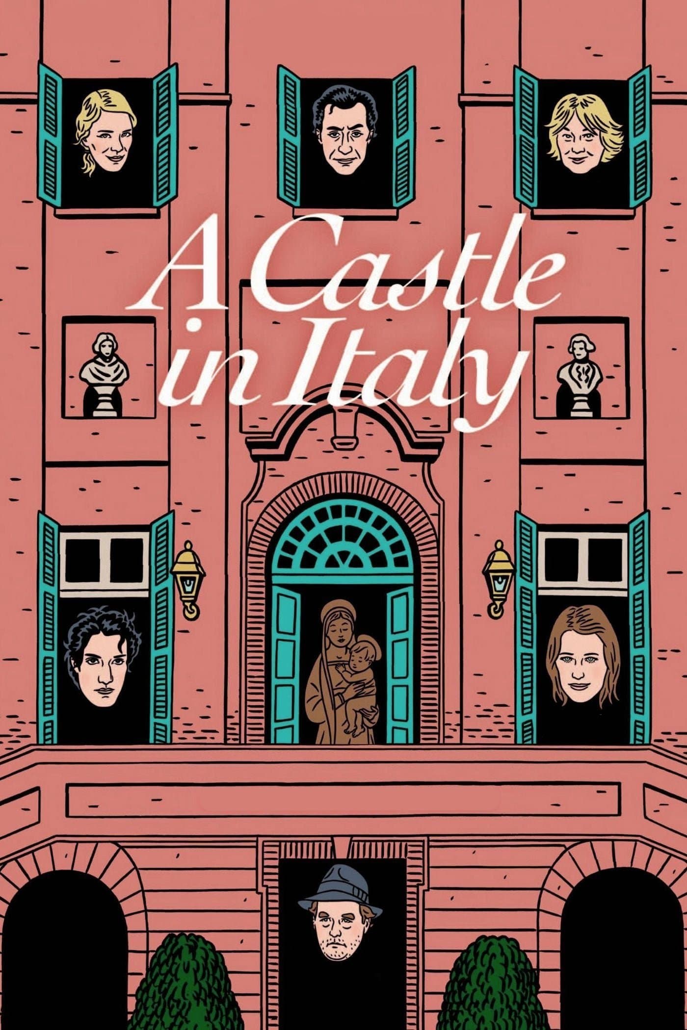 Poster A Castle in Italy