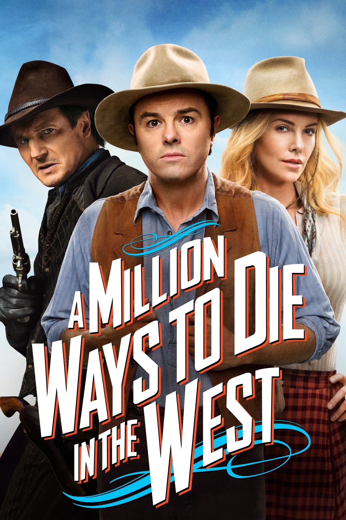 Poster A Million Ways to Die in the West