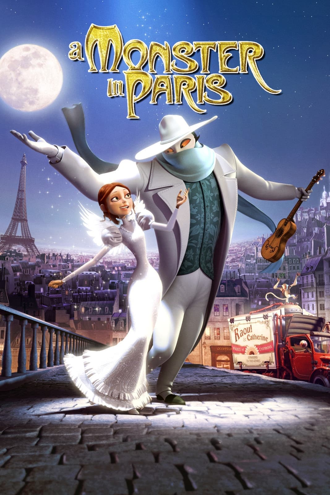 Poster A Monster in Paris