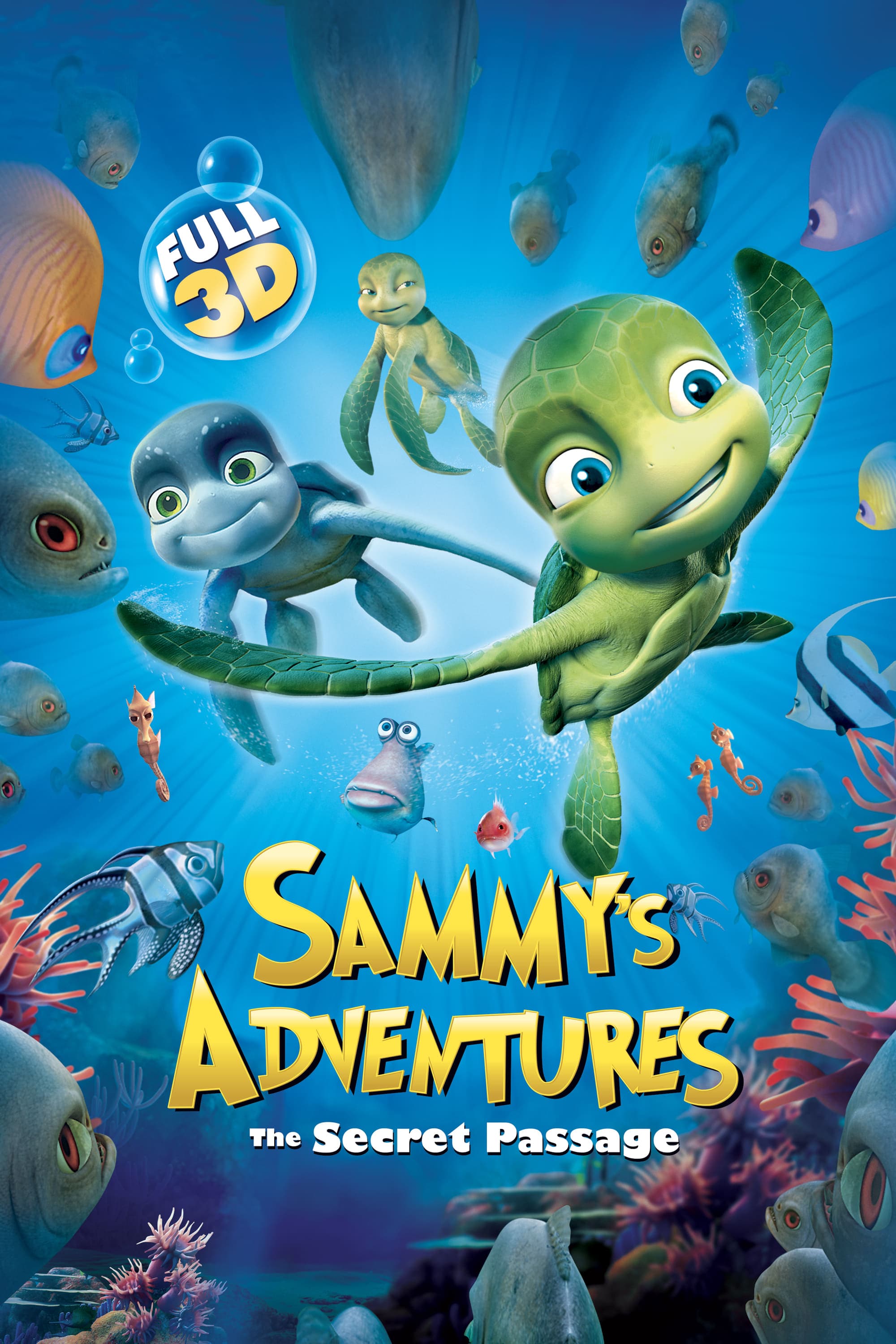 Poster A Turtle's Tale: Sammy's Adventures