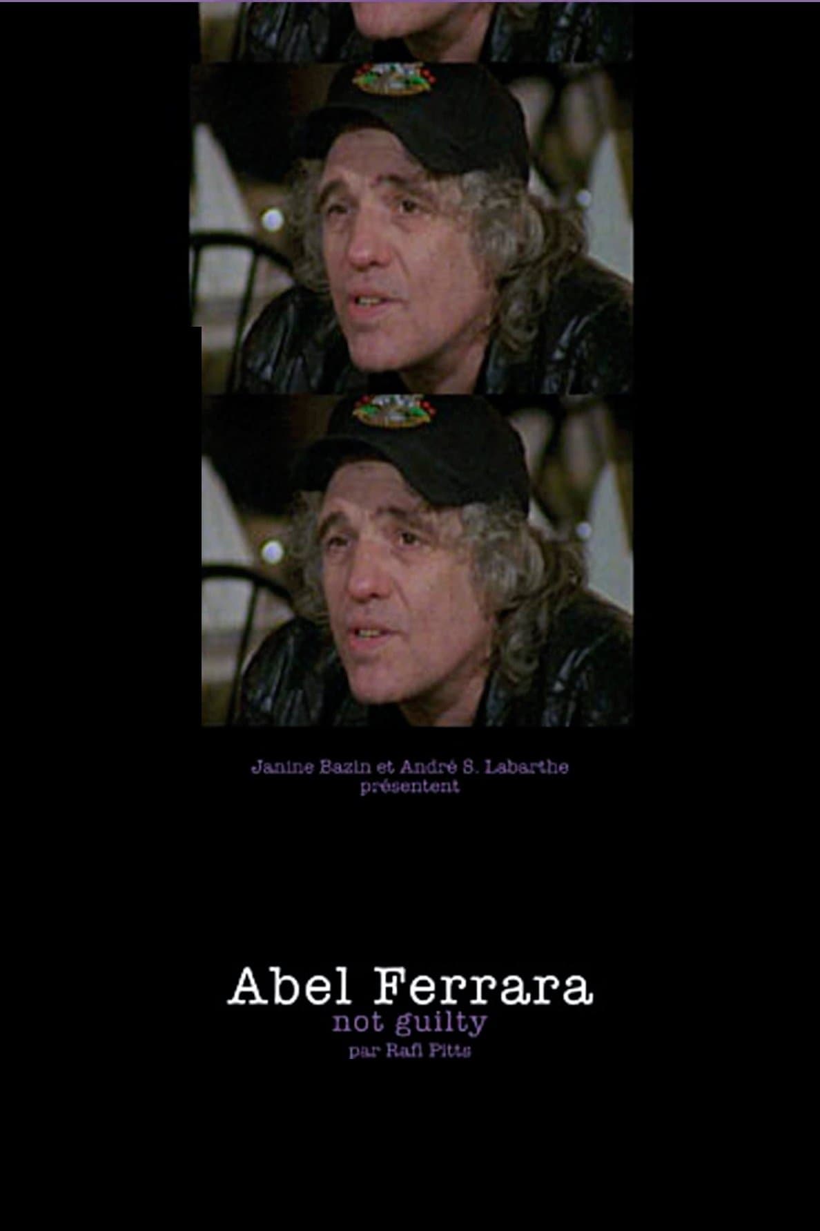 Poster Abel Ferrara: Not Guilty