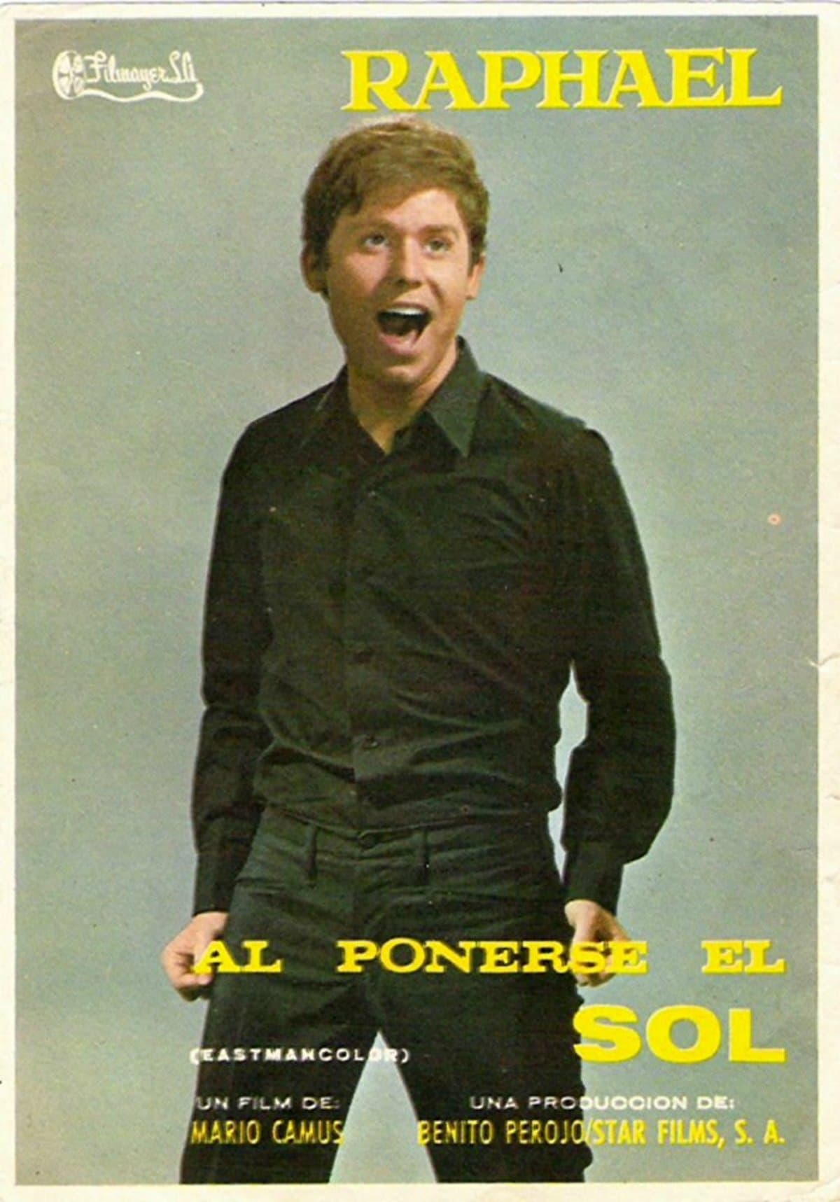 Poster Al ponerse el sol