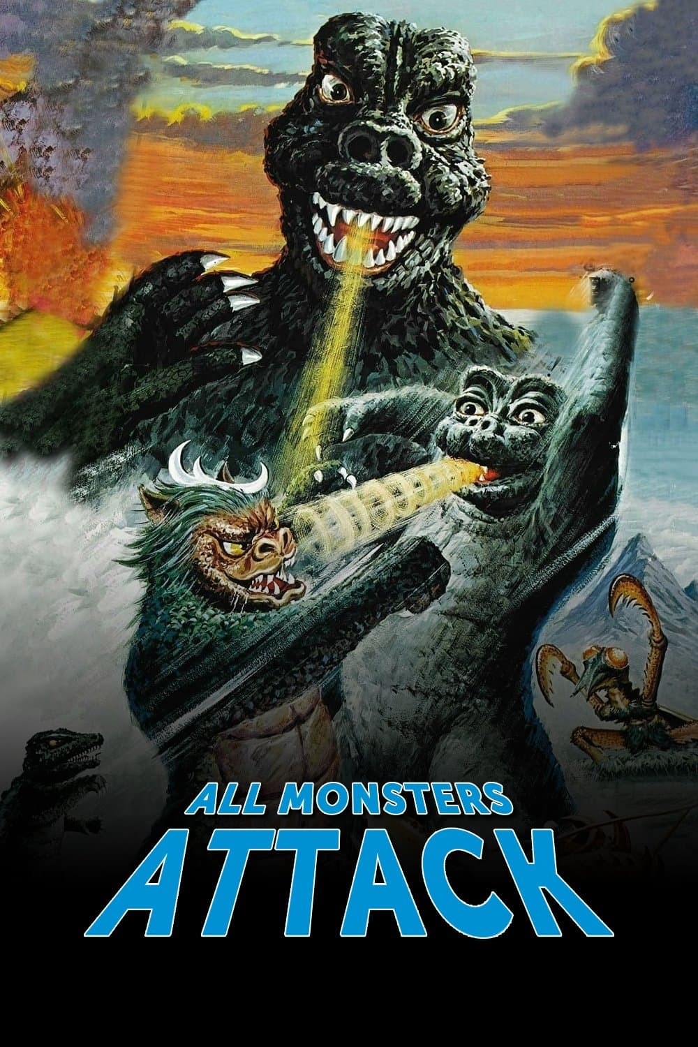 Poster All Monsters Attack
